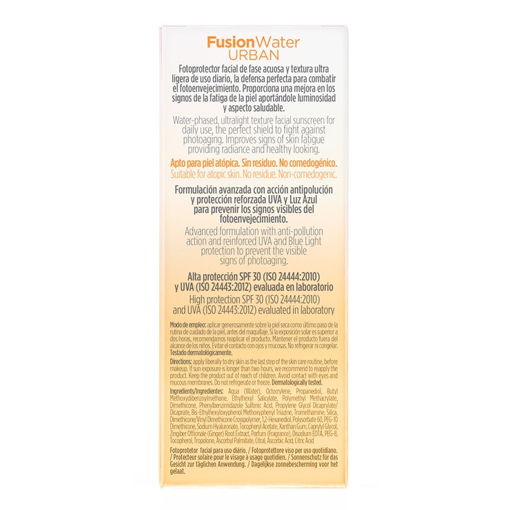 Isdin Fotoprotector Fusion Water Urban FPS 30+ 50ml