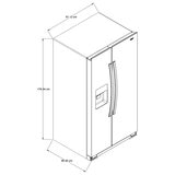 Whirlpool Refrigerador 25' Side by Side