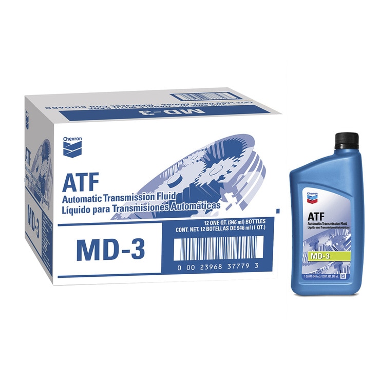 Chevron ATF MD3, Líquido para Transmisiones Automáticas, 12/946ml