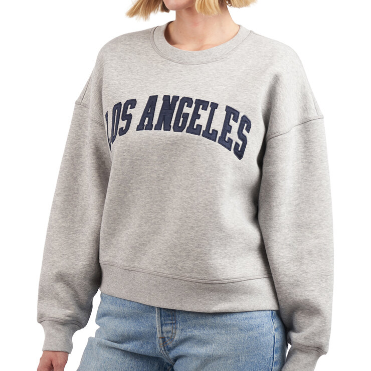 Elle Sport Sudadera para Dama Gris Chica