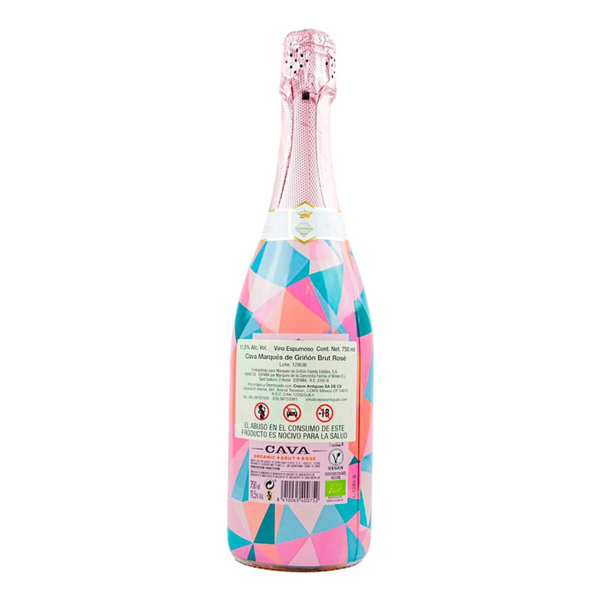 Cava Marqués de Griñon Rose Orgánica 750ml