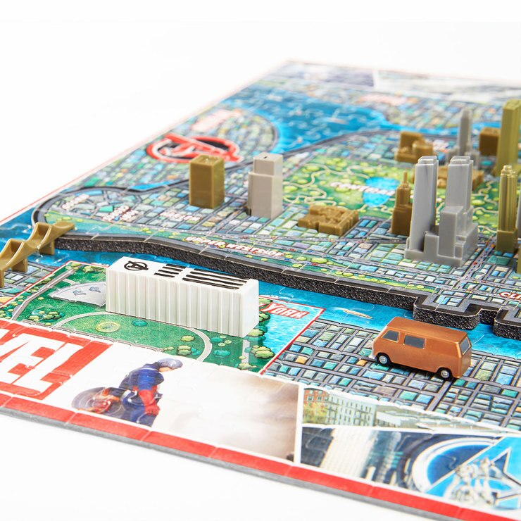 4D Cityscape, Rompecabezas 4D, Avengers Costco México