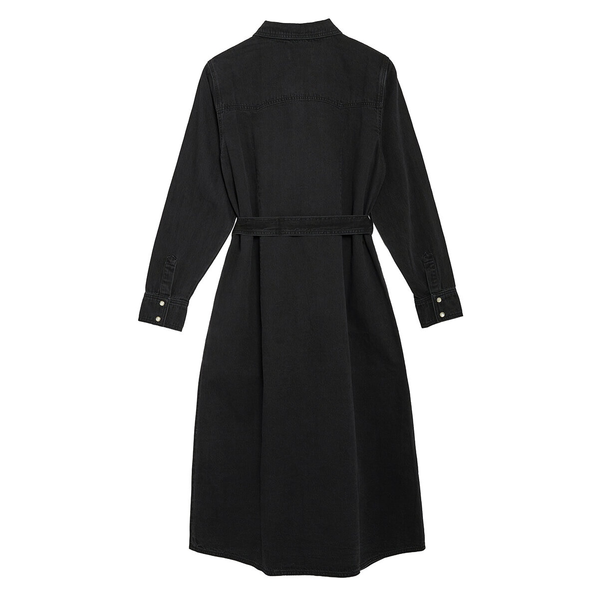 Wrangler Vestido de Mezclilla para Dama Negro Extra Chica Wrangler Vestido de Mezclilla para Dama Negro Extra Chica