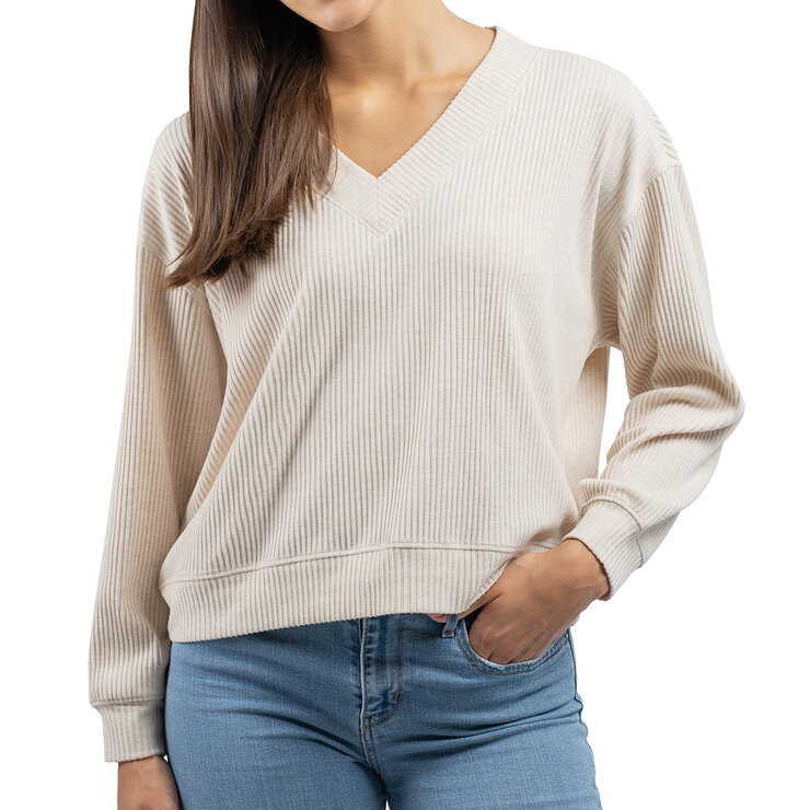 Jachs Girlfriend Blusa para Dama Café Grande