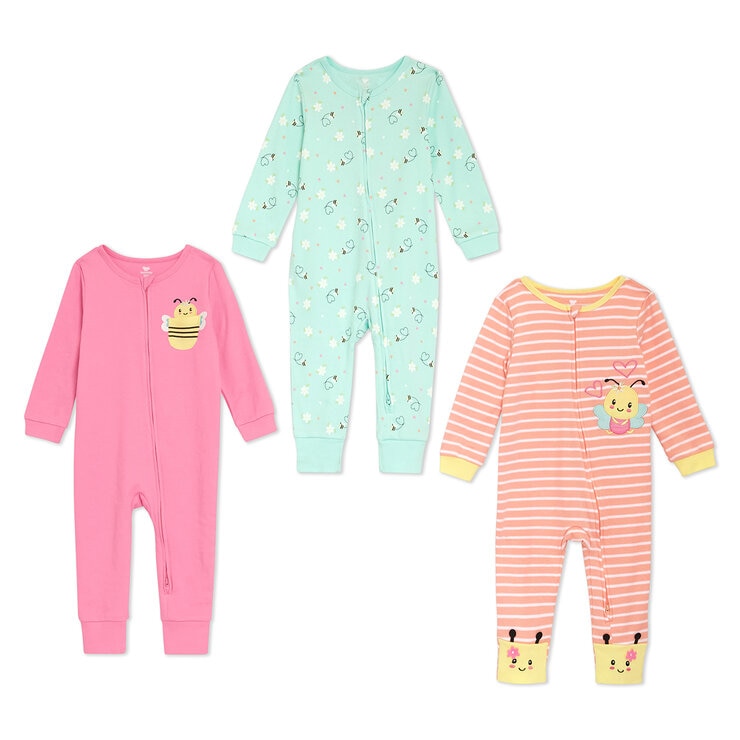 Koala Kids Mameluco 3 piezas para Bebé Abeja 18 Meses Koala Kids Mameluco 3 piezas para Bebé Abeja 18 Meses