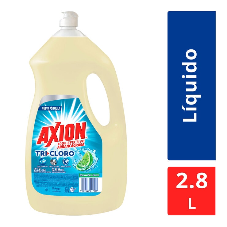 Axion Tricloro Lavatrastes Líquido 2.8 l