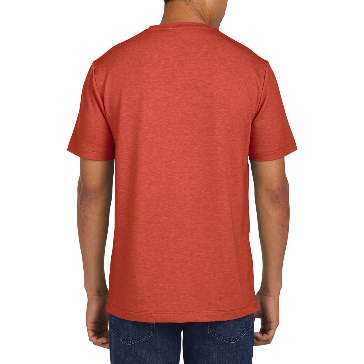 Lands’ End Playera para Caballero Rojo Extra Grande
