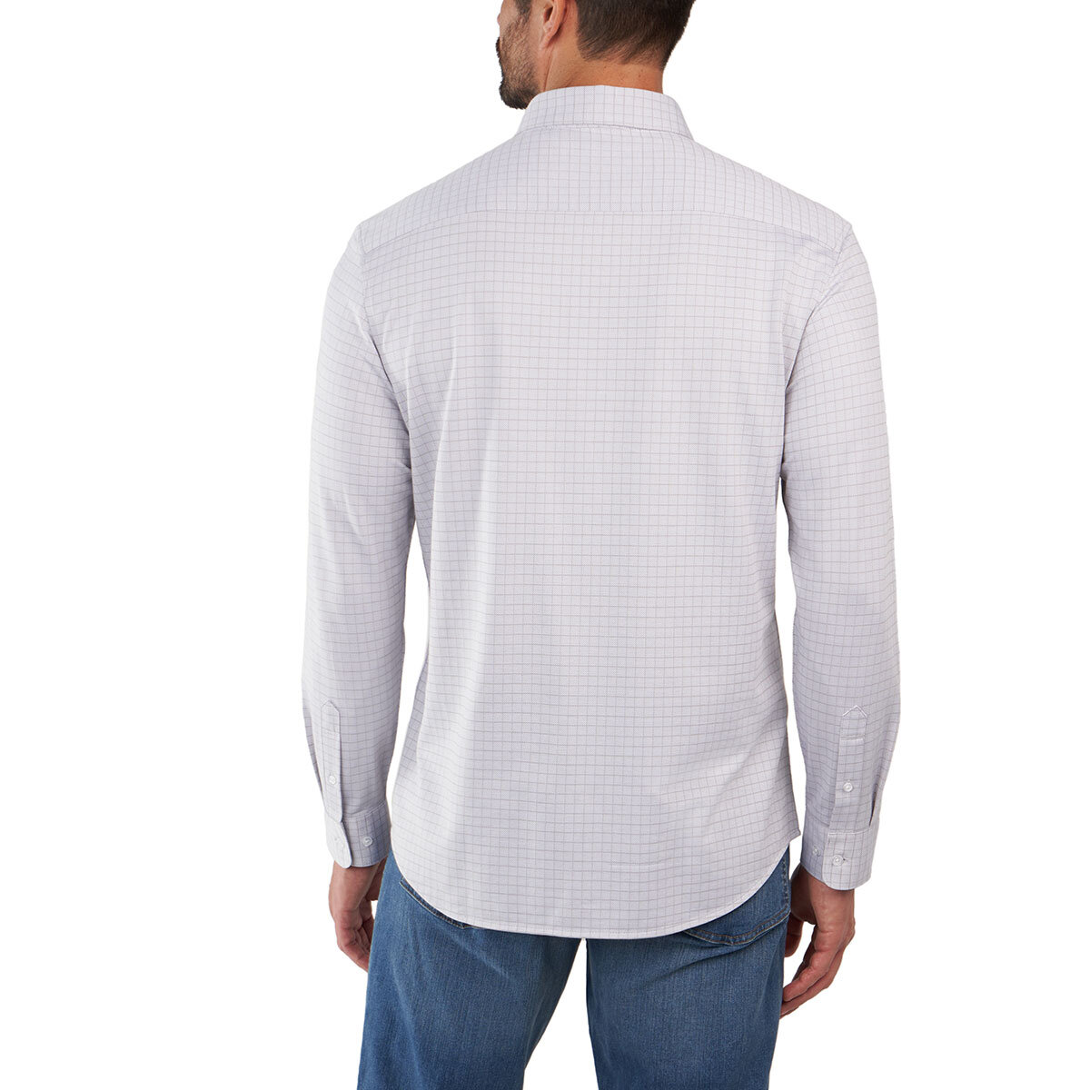 Kirkland Signature Camisa para Caballero Gris Chica