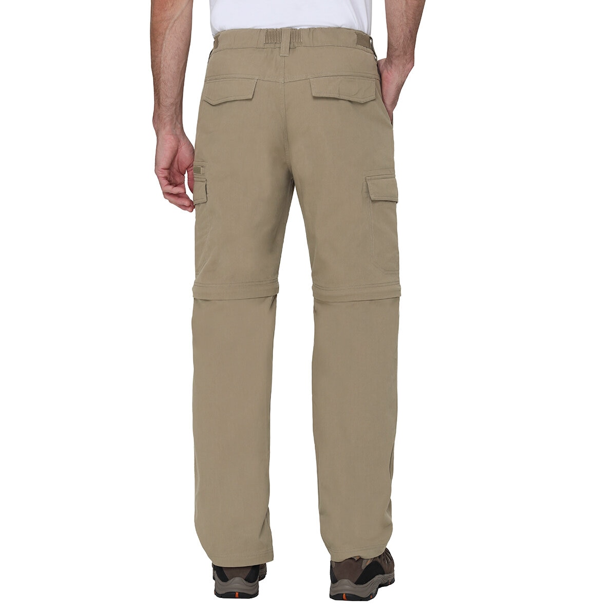 The B.C. Clothing Co. Pantalones Convertibles para Caballero Café 36 x 32 The B.C. Clothing Co. Pantalones Convertibles para Caballero Café 36 x 32