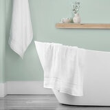 Purely Indulgent , Toalla para Baño, Blanco