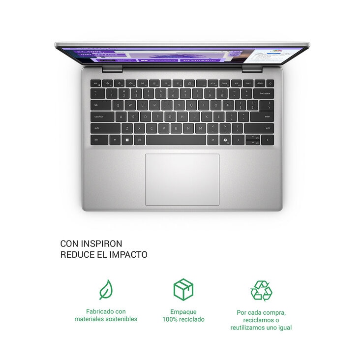 DELL 14 Laptop 14" Full HD+ AMD Ryzen AI 5 16GB 512GB SSD