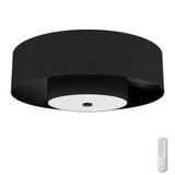 Hunter, Ventilador Fandelier Color Negro Mate