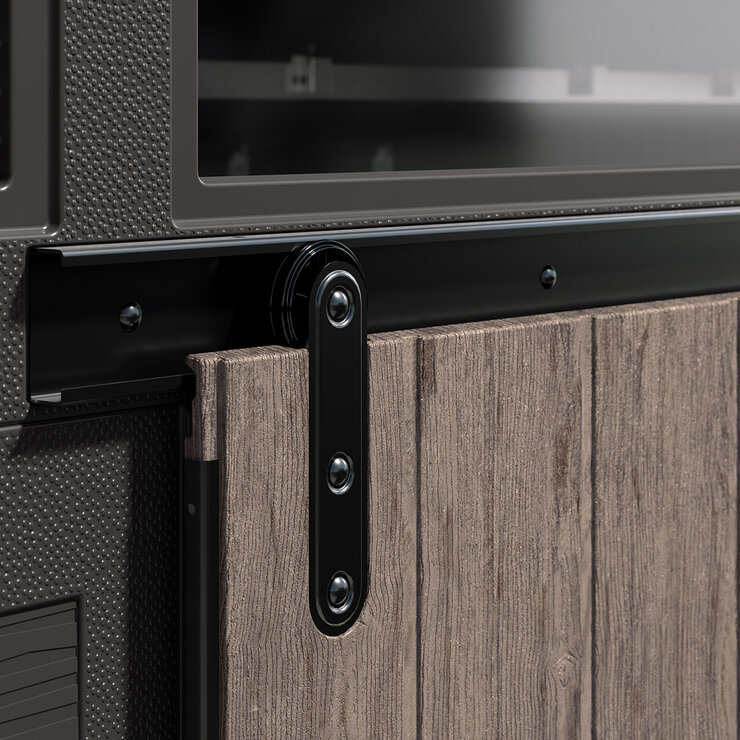 Suncast, Modernist Cobertizo de Almacenamiento de 3m x 2.1m con Puerta Corrediza