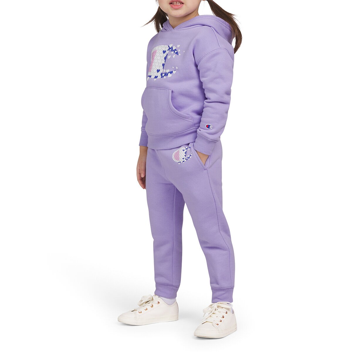 Champion Conjunto para Niños y Niñas  Morado 6 Años