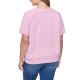Buffalo David Bitton Sudadera para Dama Rosa Chica
