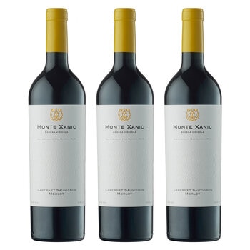 Vino Tinto Monte Xanic Cabernet Sauvignon - Merlot 3/750ml