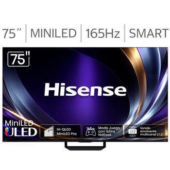 Hisense Pantalla 75" Miniled 4K Google TV Hisense Pantalla 75" Miniled 4K Google TV