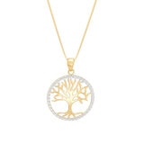 Dije Arbol de la Vida, Oro Amarillo 14K Dije Arbol de la Vida, Oro Amarillo 14K