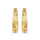 Aretes, Oro Amarillo de 14K