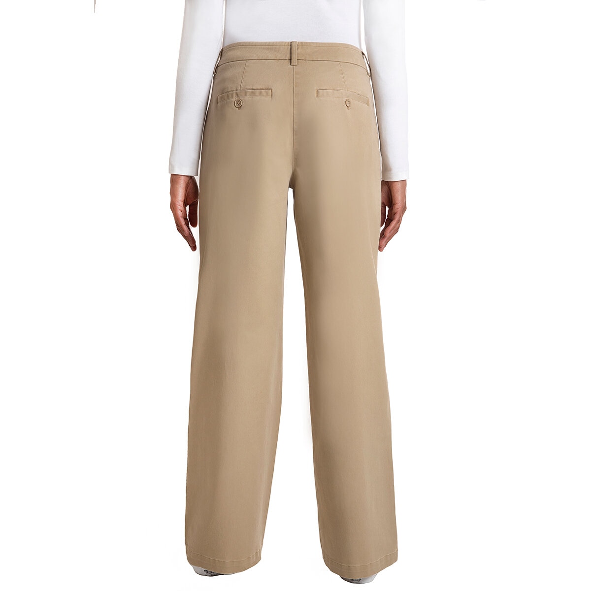 Mario Serrani Italy Pantalones para Dama café extra chica