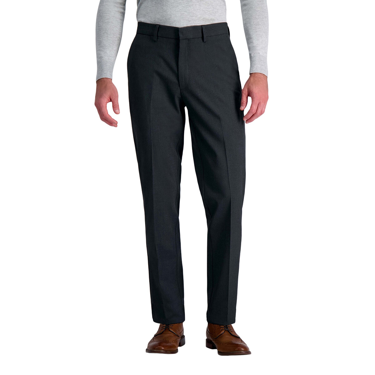Haggar Pantalones para caballero gris 36 x 29