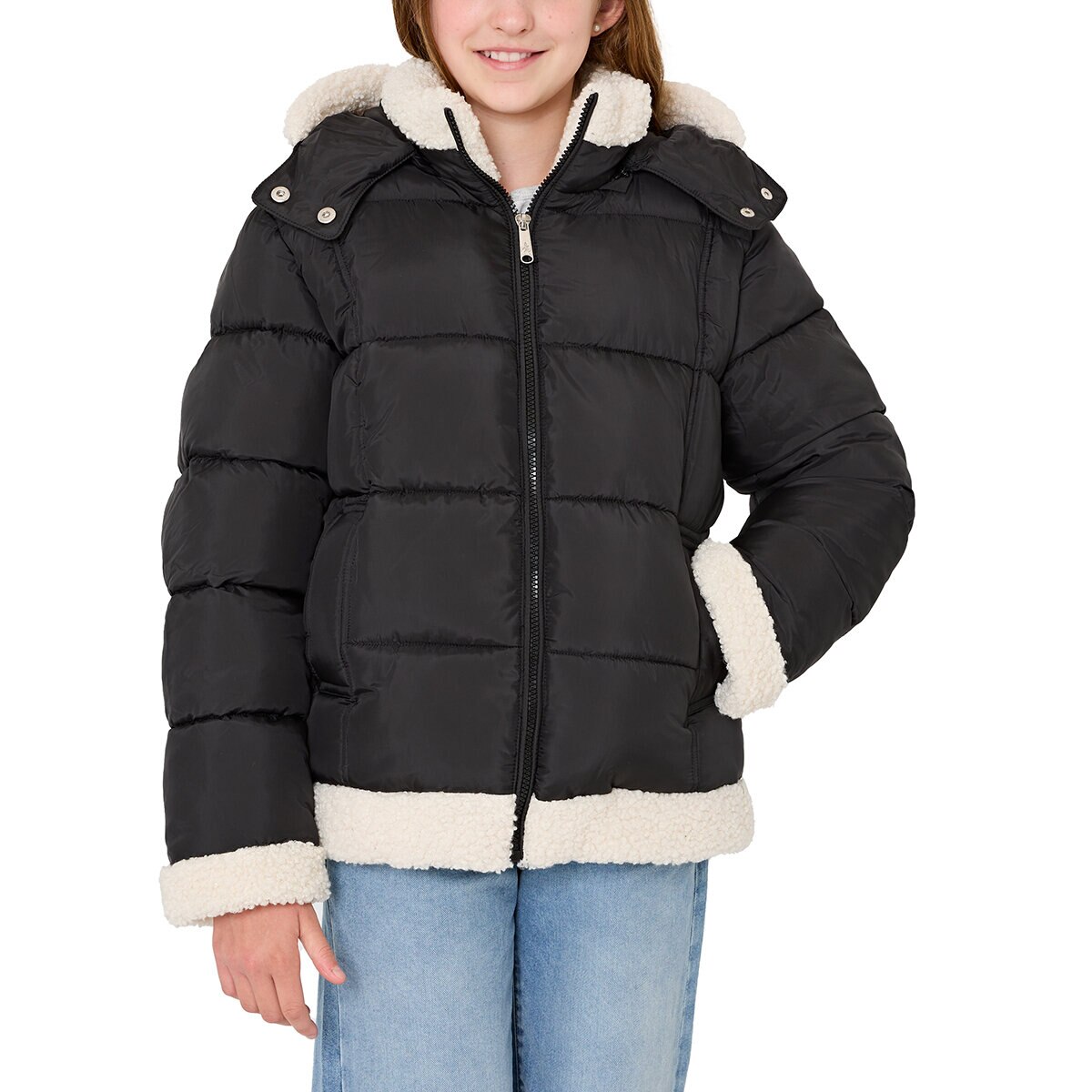 Sam Edelman Chamarra para Niñas Negro 14 / 16 Años