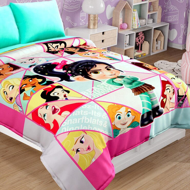 Disney, cobertor matrimonial, Vanellope Costco México