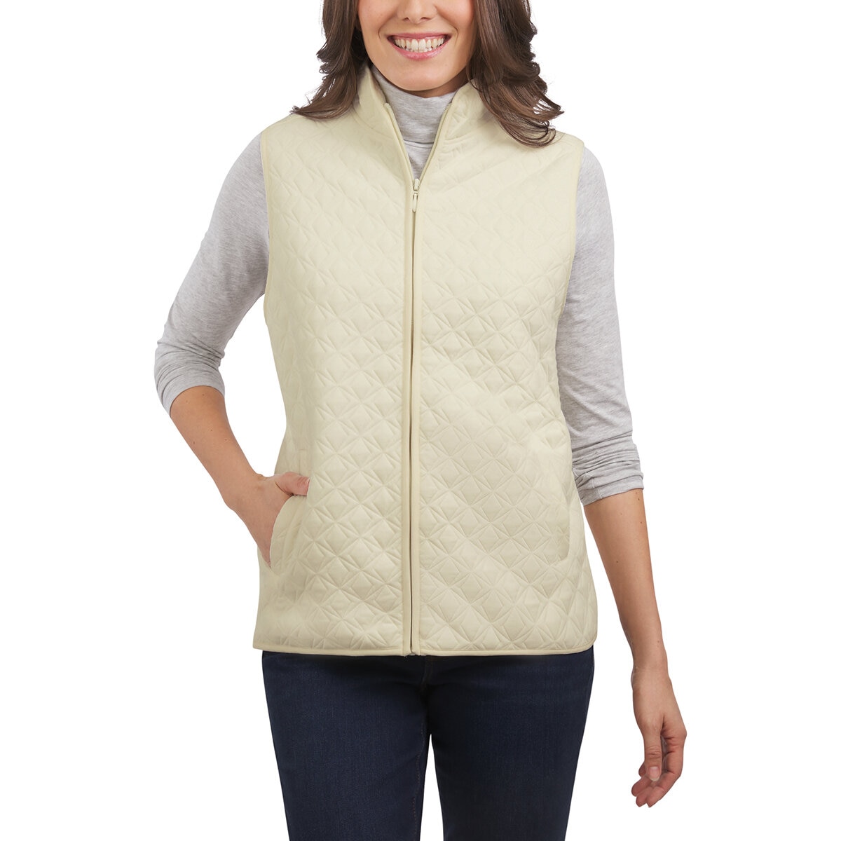 Land's End Chaleco para Dama Varias Tallas y Colores Land's End Chaleco para Dama Varias Tallas y Colores