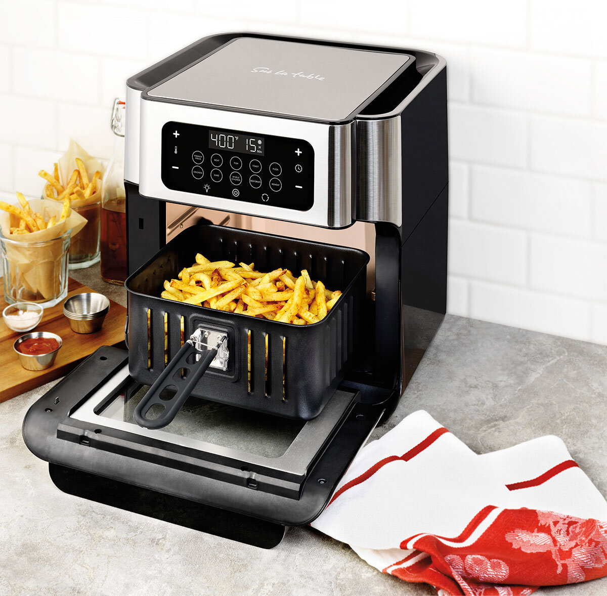 Sur la Table, Air Fryer con Rosticero de 12.3 litros | Costco México