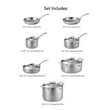 Tramontina Juego de Batería de Cocina de 12 Piezas