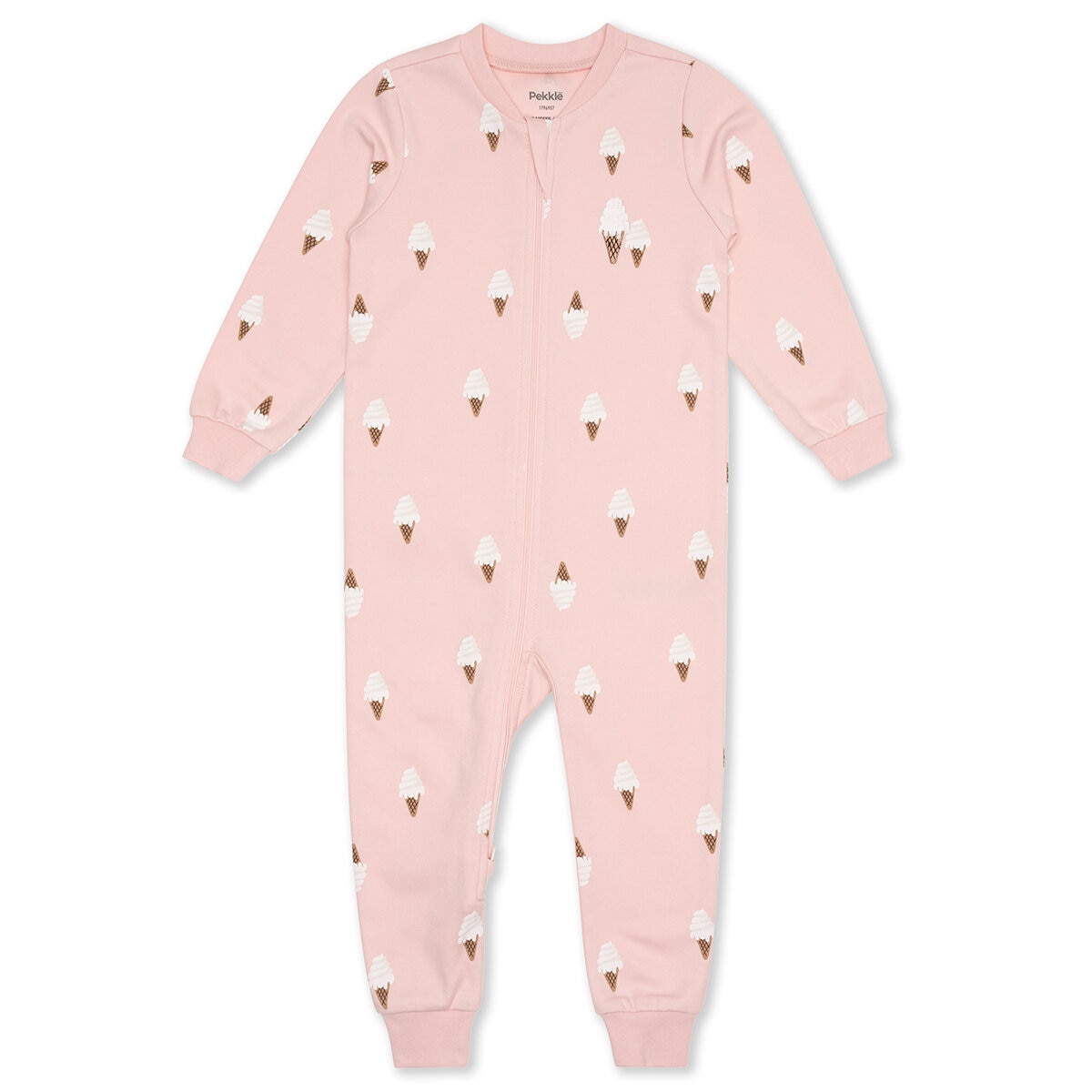 Pekkle Mameluco 2 piezas para Bebés Rosa 18 Meses