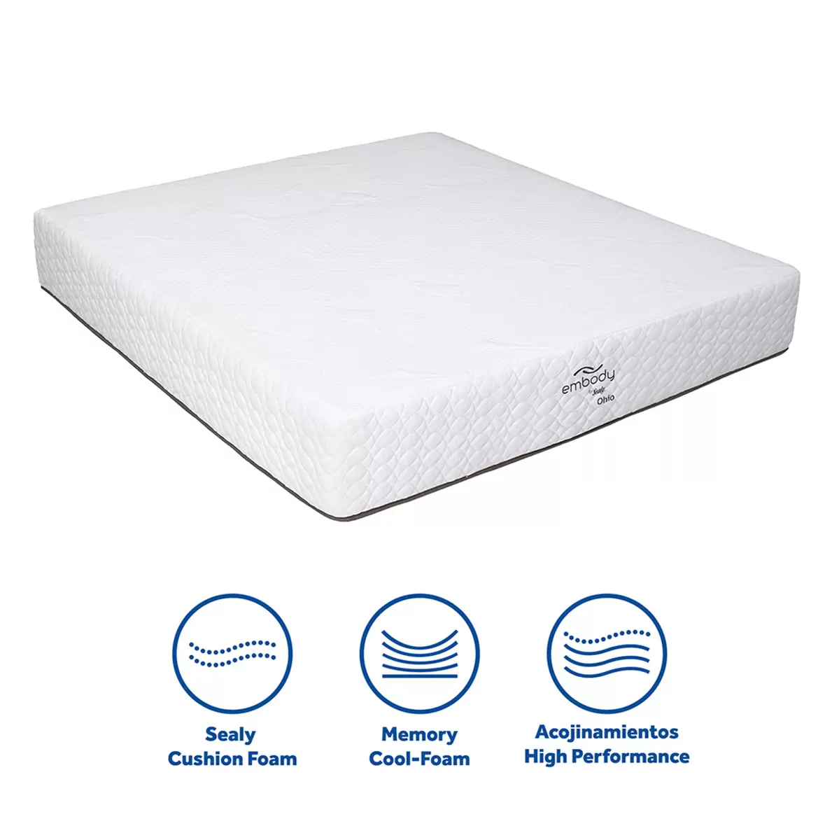 Sealy, Ohio, Colchón King Size