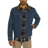 Wrangler Chamarra para Caballero Azul Extra Chica