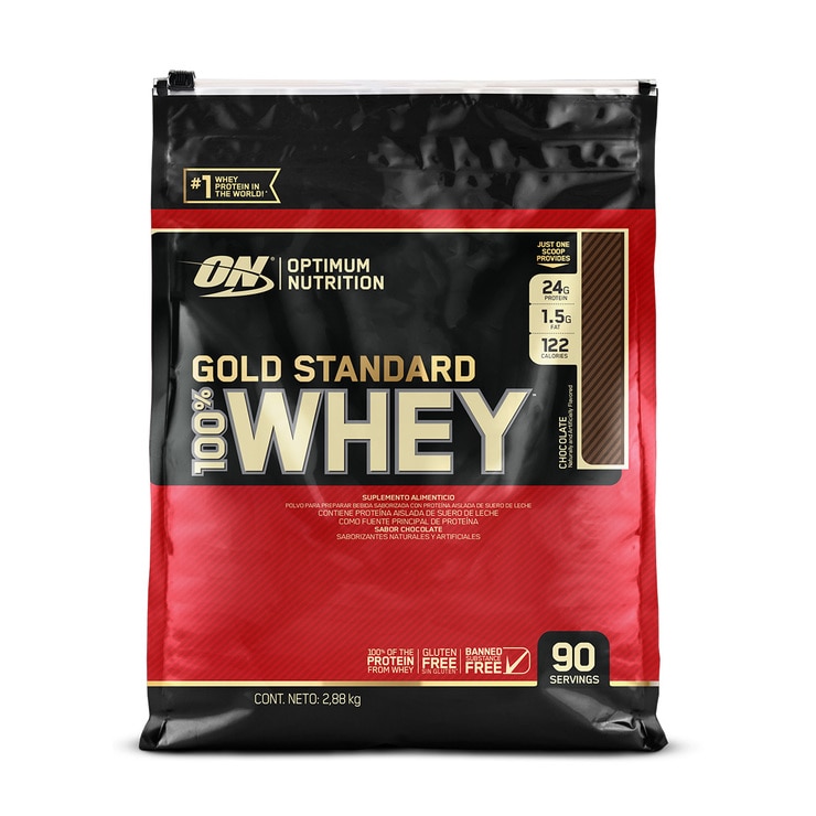 Gold Standard Protein Powder Costco Gold Standard Whey, Proteína en polvo sabor chocolate 2.88 Kg | Costco
