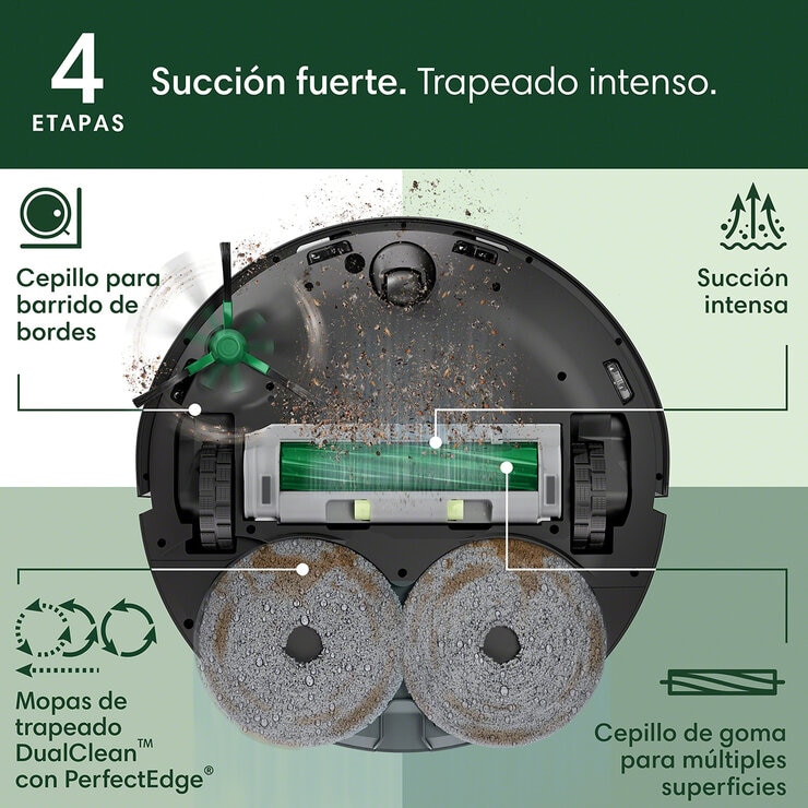 iRobot Roomba Combo 505 Aspiradora y Trapeador con Estación AutoWash