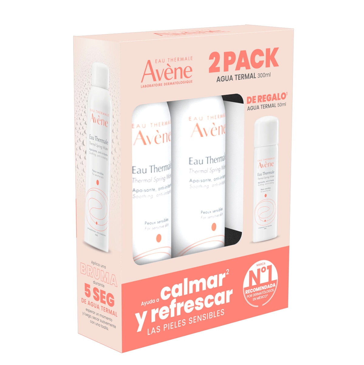 Avène Kit de Agua Termal 2 de 300 ml + 50 ml