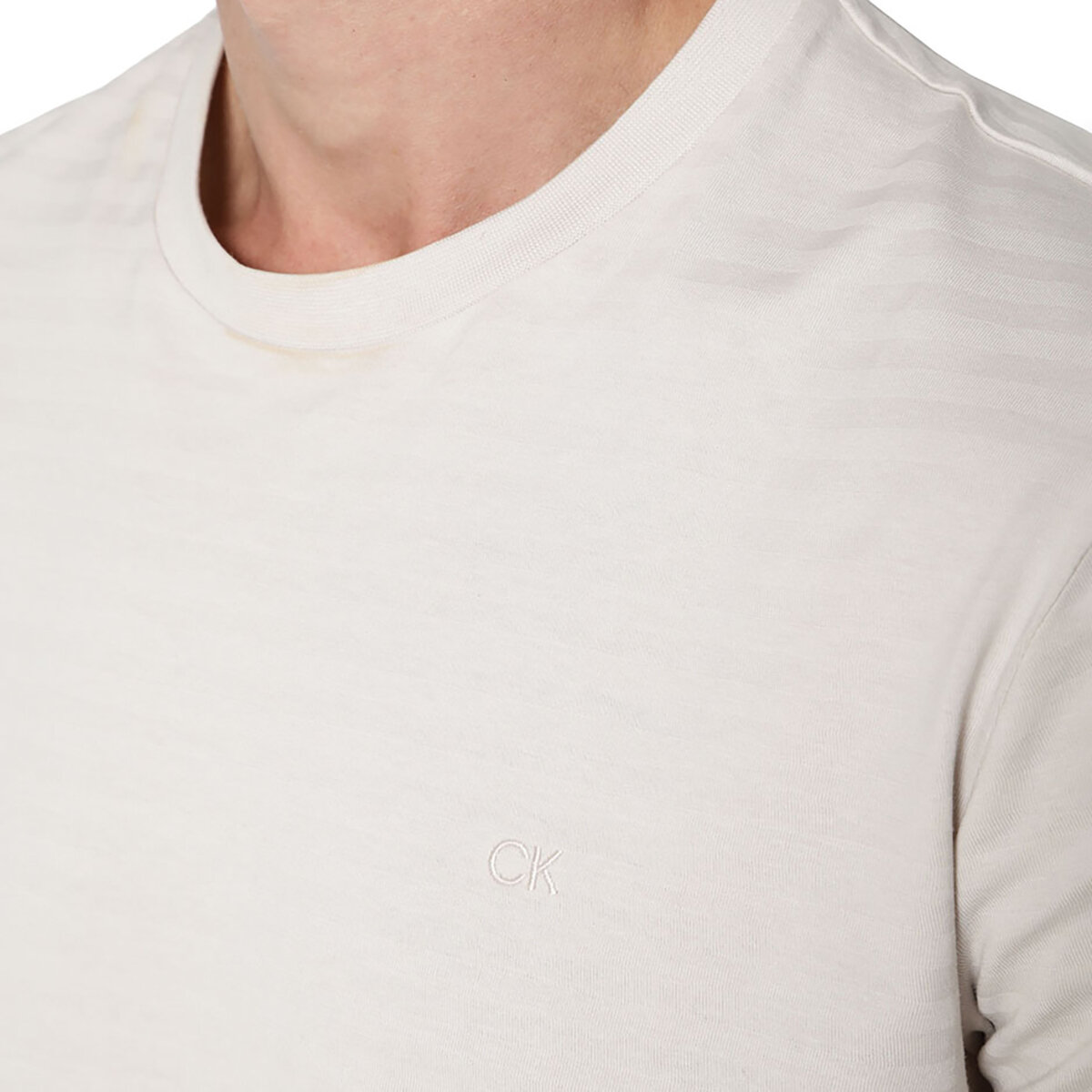 Calvin Klein Playera para Caballero Café Extra Grande