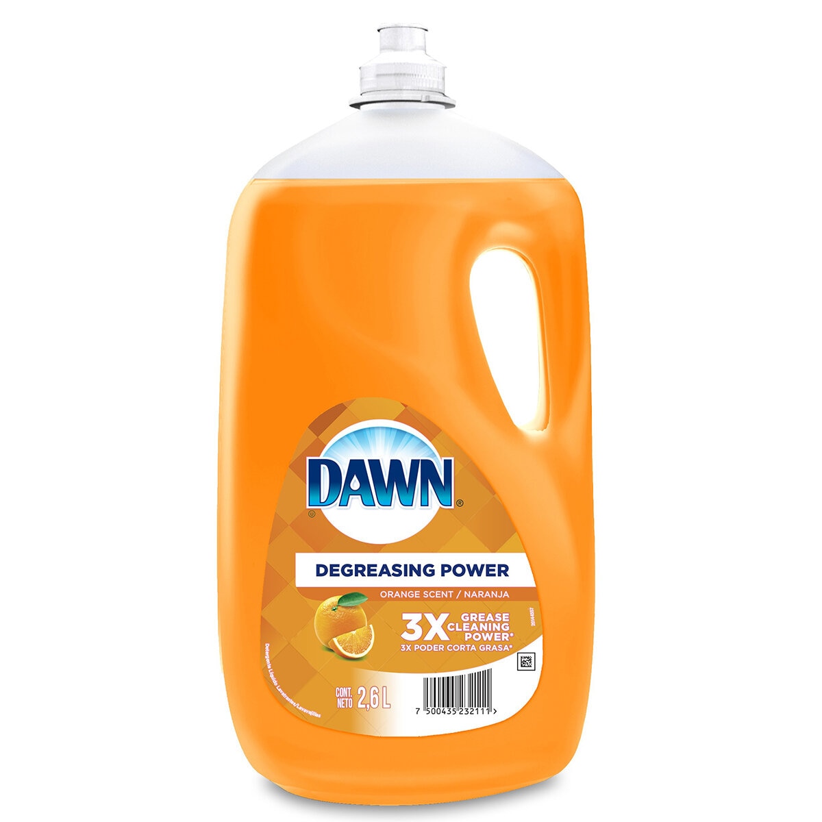 Dawn Degreasing Power Líquido Lavatrastes 2.6 l