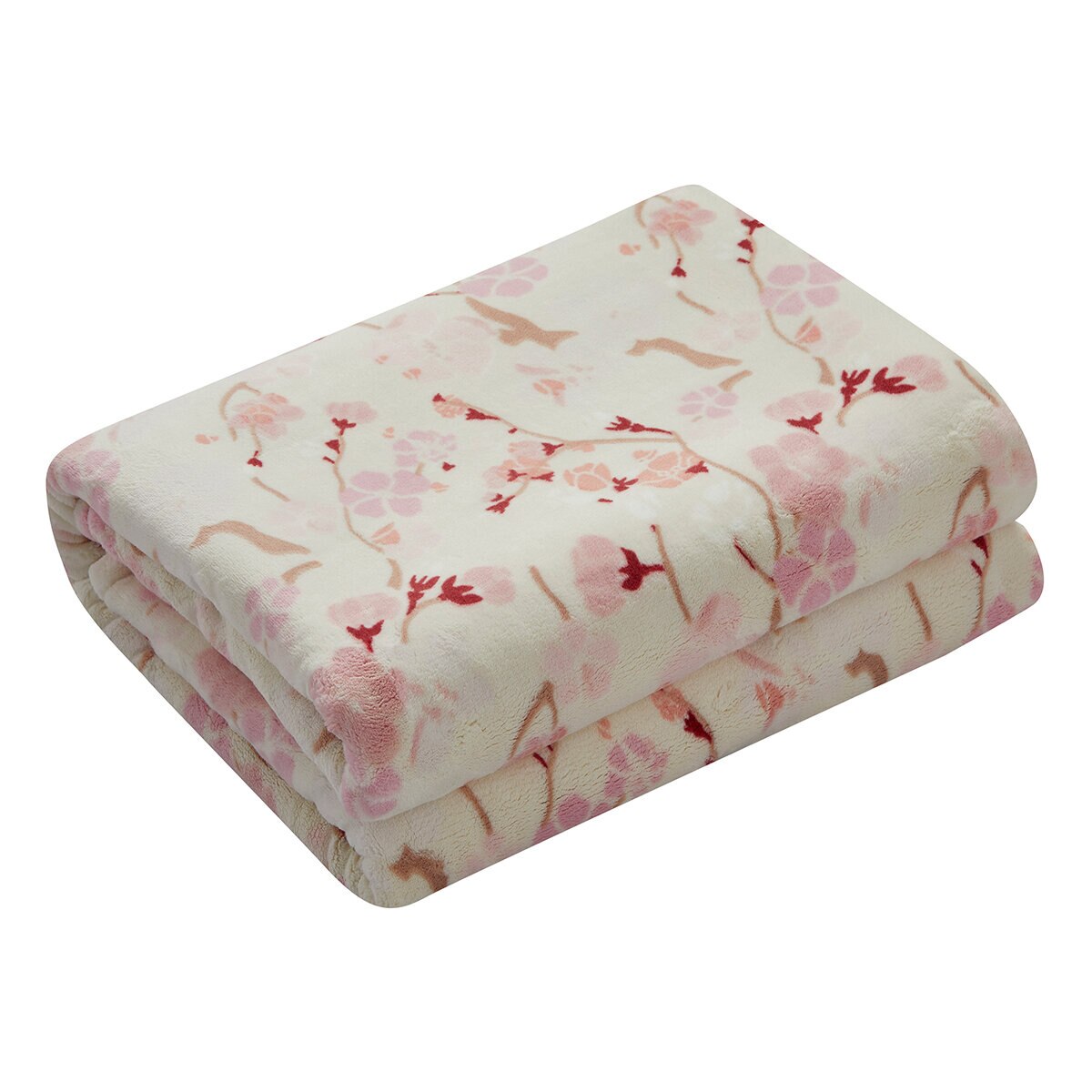 Monte & Jardín Frazada Ultra Afelpada 152cm x 177cm, Floral