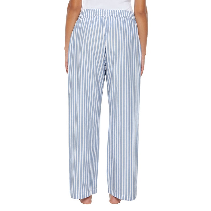 Wildfox Conjunto de Pantalones de Pijama para Dama Azul y Verde Grande