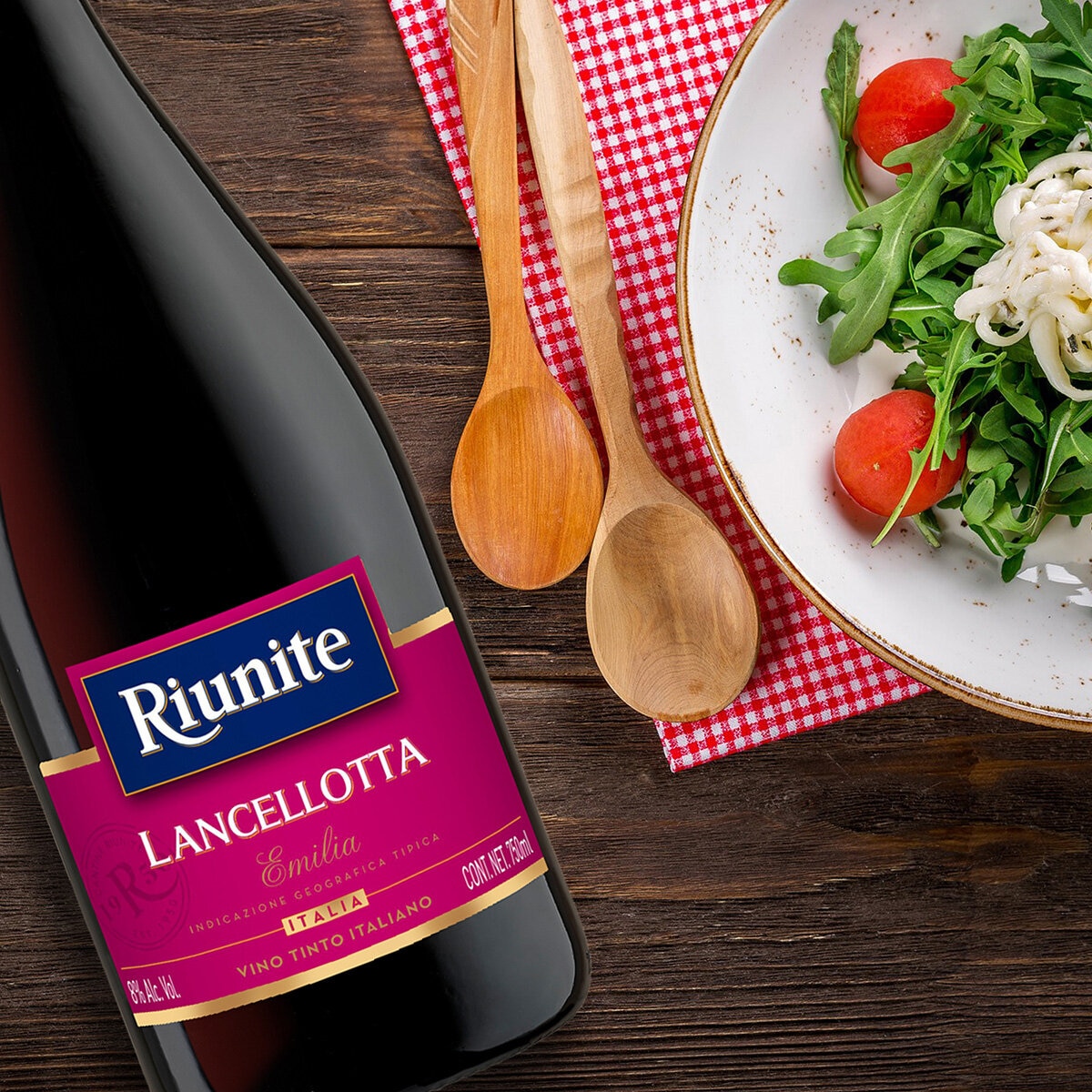 Vino Tinto Riunite Lancellotta 6/750ml