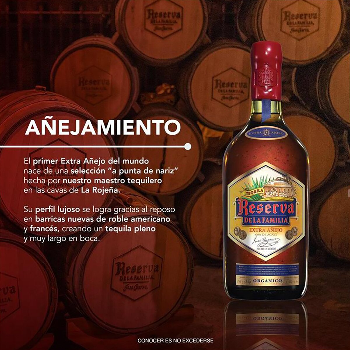 Tequila Reserva de la Familia Extra Añejo 750 ml Tequila Reserva de la Familia Extra Añejo 750 ml