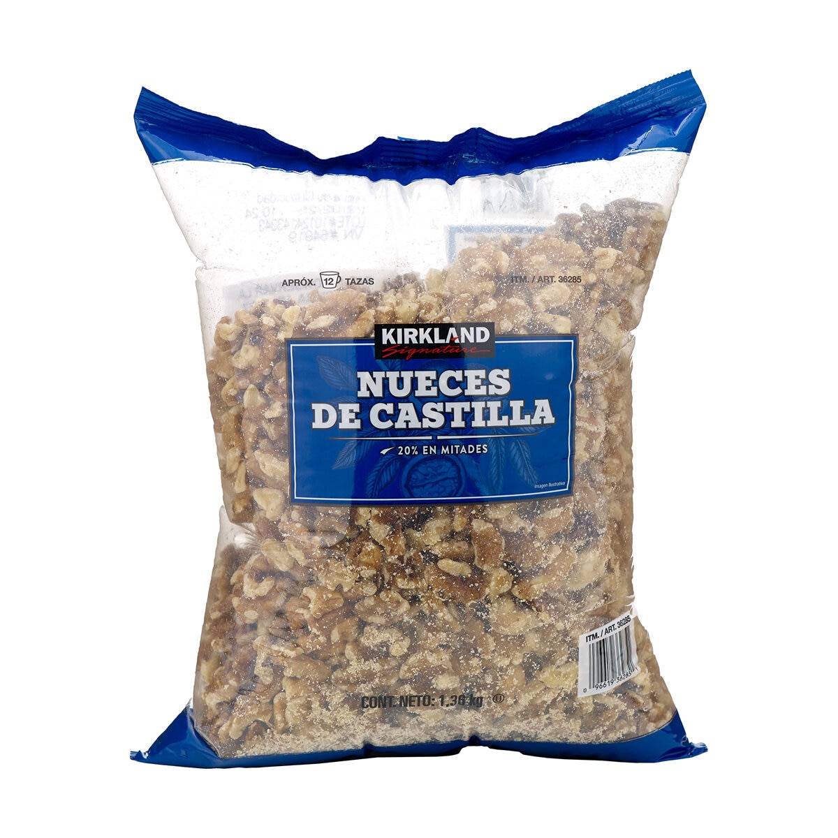 Kirkland Signature Nuez de Castilla en Mitades 1.36 kg
