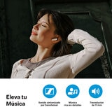 Sennheiser Accentum Open Audífonos Bluetooth Crema