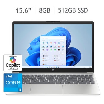 HP 15-fd0058la Laptop 15.6" Full HD Intel Core i5 8GB 512GB SSD
