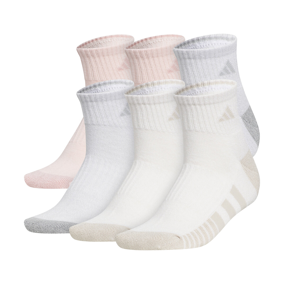 Adidas Calcetines para Dama 6 pares Rosa