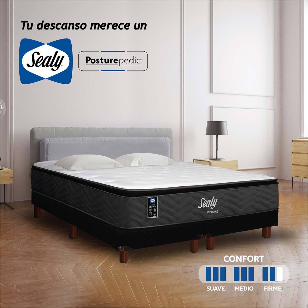 Sealy, Winnipeg, colchón king size y box