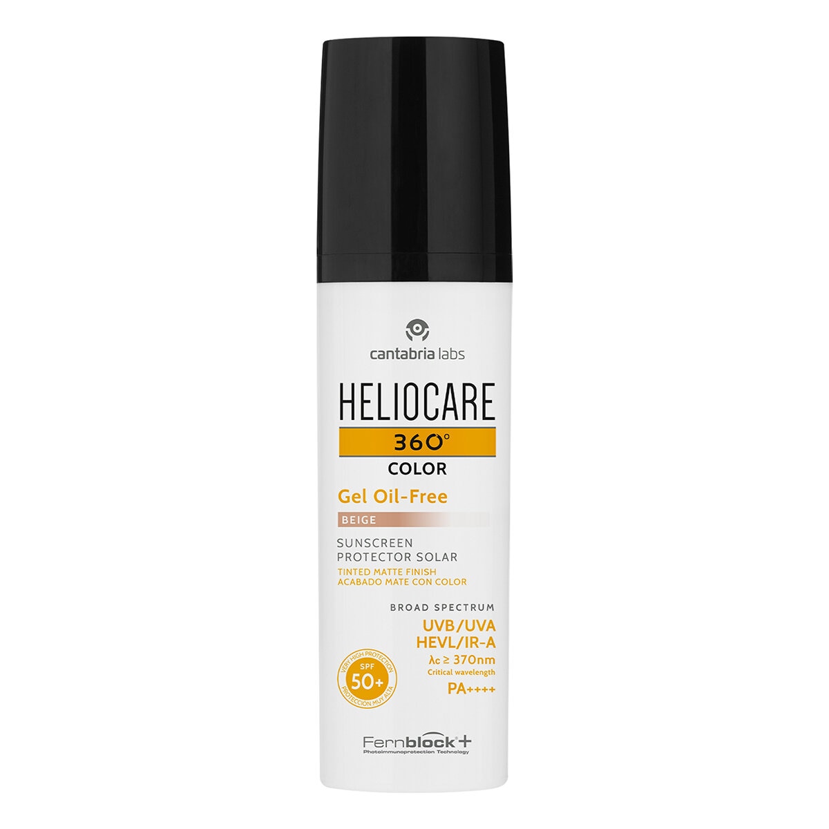 Heliocare 360° Gel Oil-Free con Color Protector Solar 50 ml