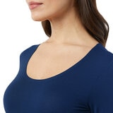 32 Degrees Heat Camiseta térmica para dama Azul Grande