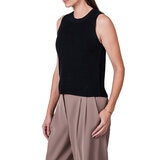 Kersh Suéter sin manga tipo chaleco para Dama Negro Extra Grande